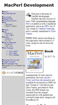 Mobile Screenshot of dev.macperl.org