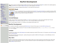 Tablet Screenshot of dev.macperl.org